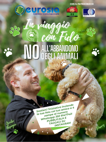 Parte la campagna contro l'abbandono degli animali nel periodo estivo