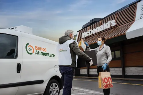 Sempre aperti a donare: un'iniziativa di McDonald's Parma