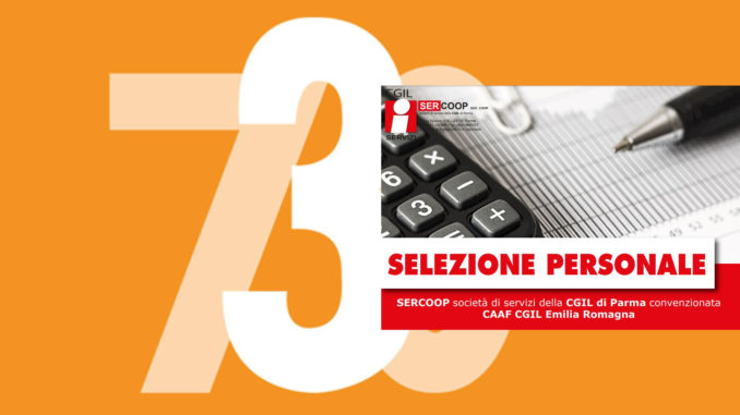 Aperte selezioni per lavorare presso enti di compilazione 730