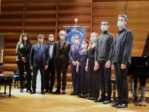 Decretato vincitore del Premio Rotary Parma Est al miglior giovane musicista