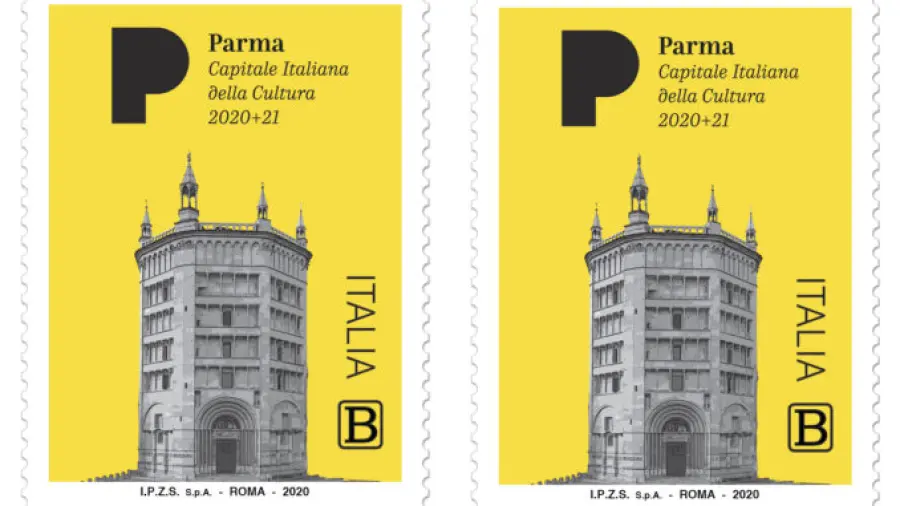 Poste jtaliane: nuovo francobollo dedicato a Parma caputale della Cultura