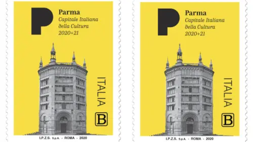 Poste jtaliane: nuovo francobollo dedicato a Parma caputale della Cultura