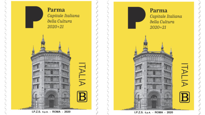 Poste jtaliane: nuovo francobollo dedicato a Parma caputale della Cultura