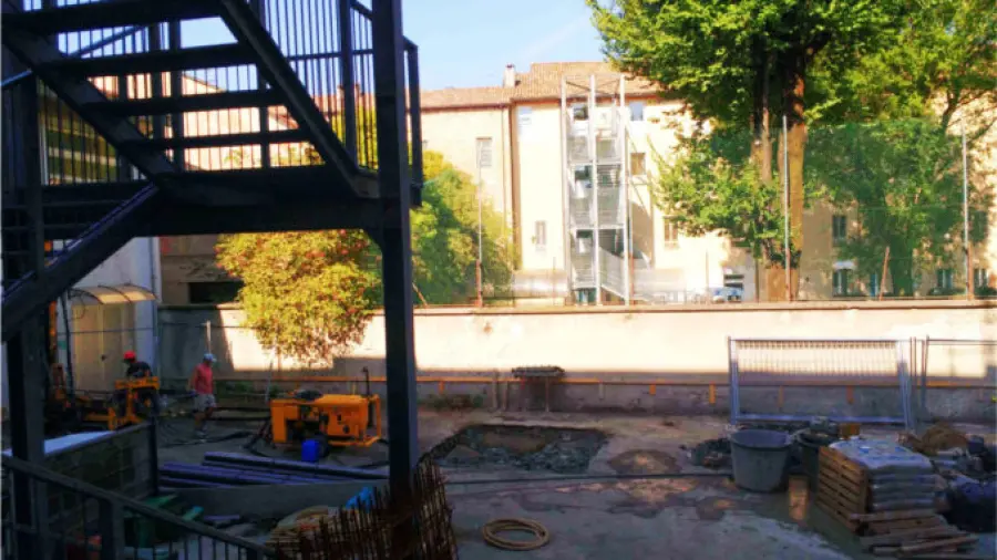 Iniziati lavori di cantiere per il rifacimento del Liceo delle Scienze Umane
