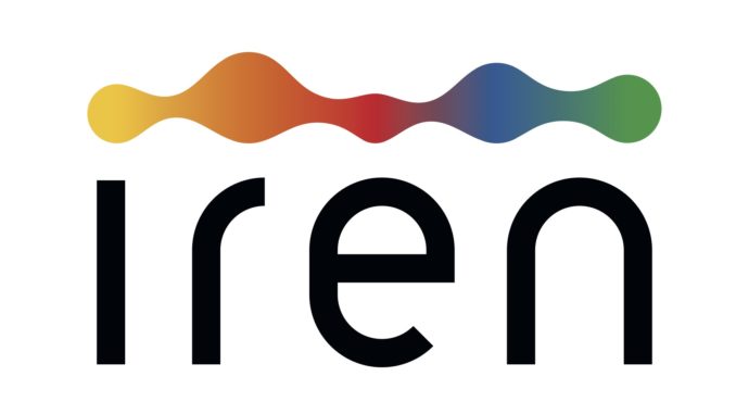 Nuovo logo Iren presentato a Parma in occasione dei 10 anni