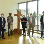 Donata statua all'ospedale di Vaio per ricordare il coronavirus