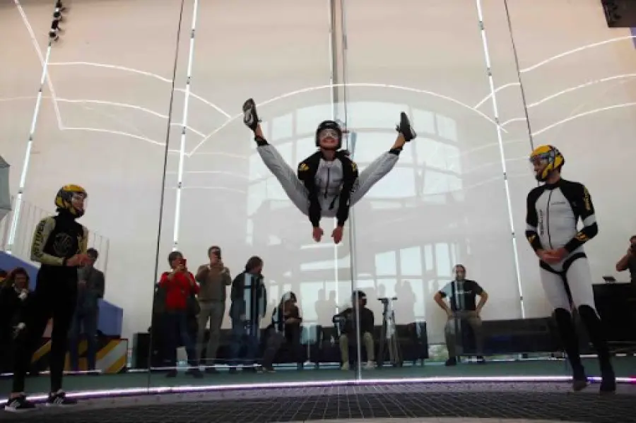 Aerogravity la galleria del vento a Milano