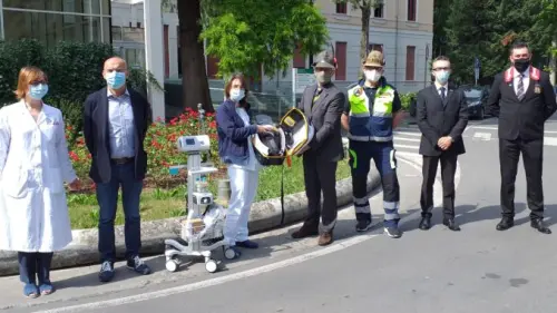 Gli alpini donano 40 mila euro all'Ospedale di Parma