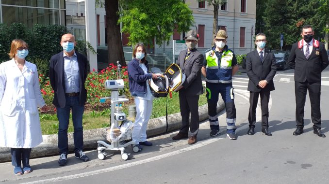 Gli alpini donano 40 mila euro all'Ospedale di Parma