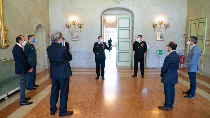 Comandante dei carabinieri regionale visita Parma