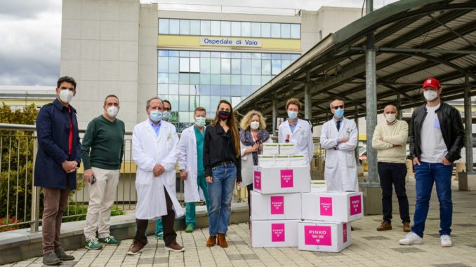 Donati quasi tremila test all'ospedale dall'azienda Pinko
