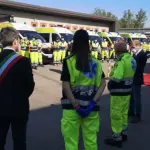 Inaugurazione nuova ambulanza tecnologica a Parma