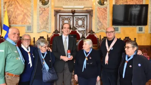 Luce di Betlemme accesa nel Comune di Parma