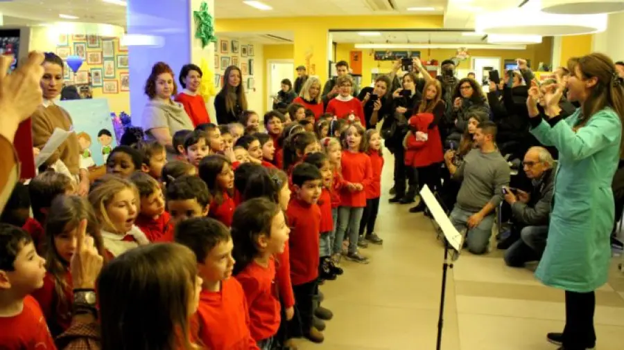 Ospedale dei Bambini: canta il coro dei piccoli