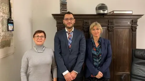 Bahaa Abu-Raya ospite all'Università di Parma