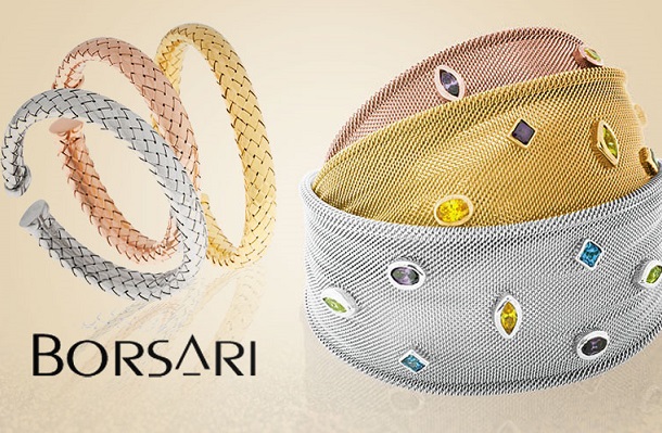 Gioielli da donna Borsari, una collezione ricca di romanticismo