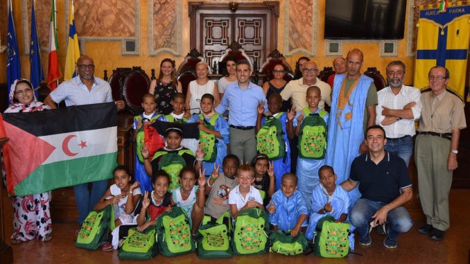 Municipio a Parma ospita bambini del Saharawi