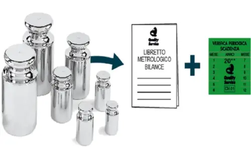 Taratura bilance. Lavorare con precisione.