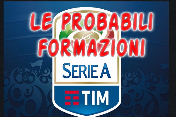 Probabili formazioni Serie A, 32esima giornata
